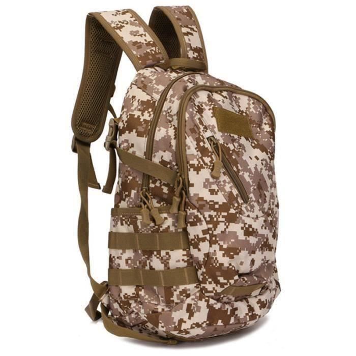 Sac à Dos Outdoor étanche 40L - Nylon Bleu, 50x33x20 Cm, Pour Randonnée Et Camping, Neuf