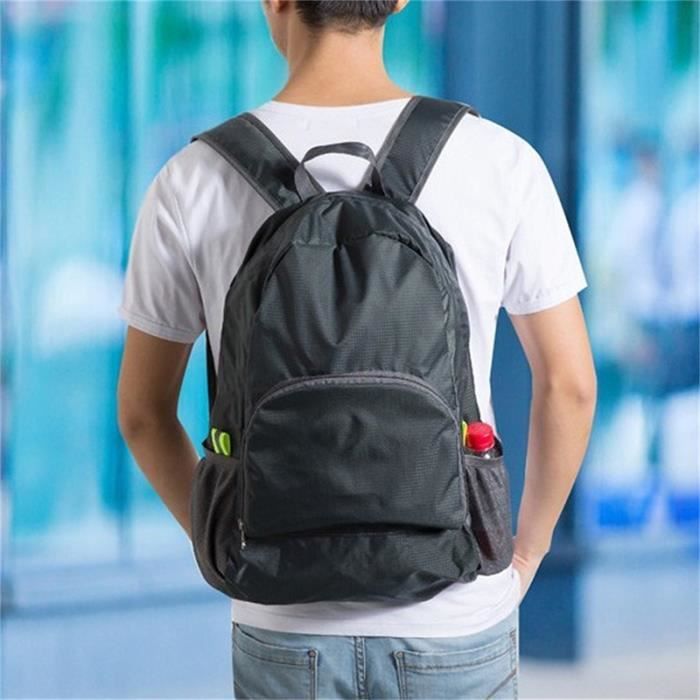 WMFASBAG Sac à Dos 10L Pliable – Polyester, Anti-éclaboussures, Ultraléger 70g, Poche Latérale, Cordon Extensible, Plusieurs Couleurs