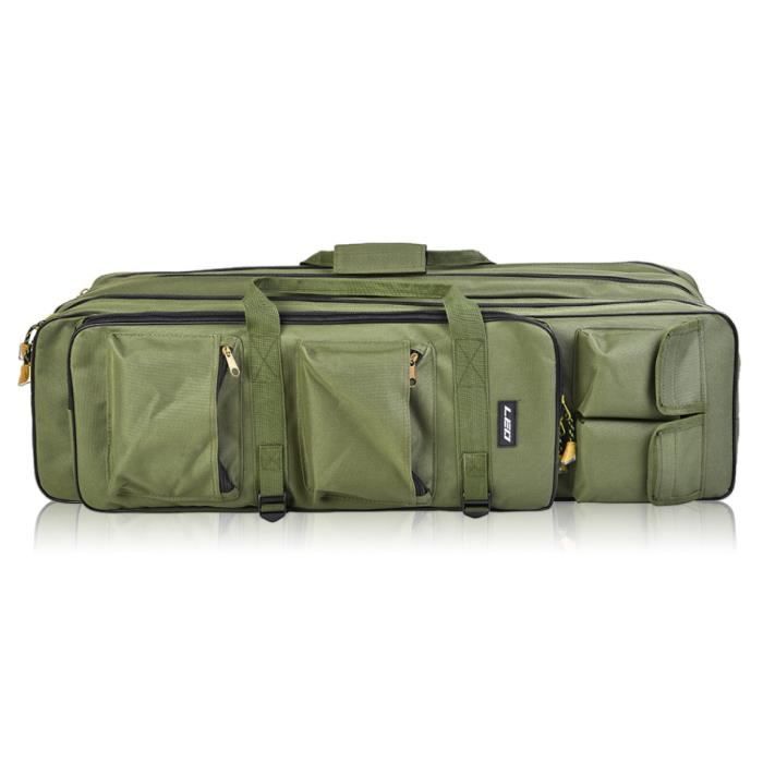 Green de l'armée 80cm plus - Sac À Dos De Pêche À 3 Niveaux, Sac De