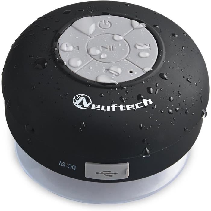Mini Enceinte Bluetooth Stéréo Portable TWS LED
