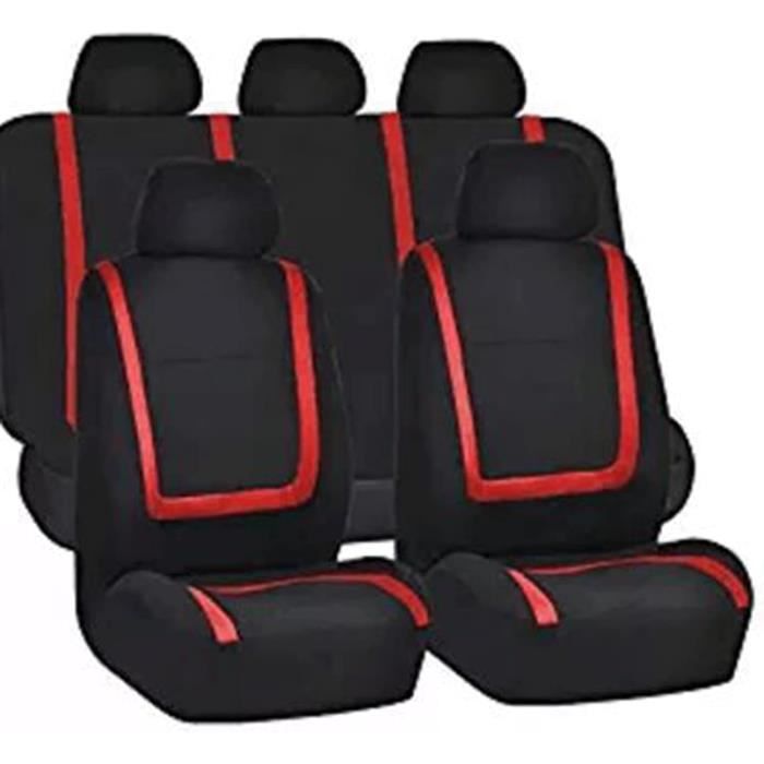 Housses De Siège Voiture En Cuir Nappa 5 Places Pour Mini (One/Cooper/Clubman/Countryman) - Protection Complète, Design Exclusif