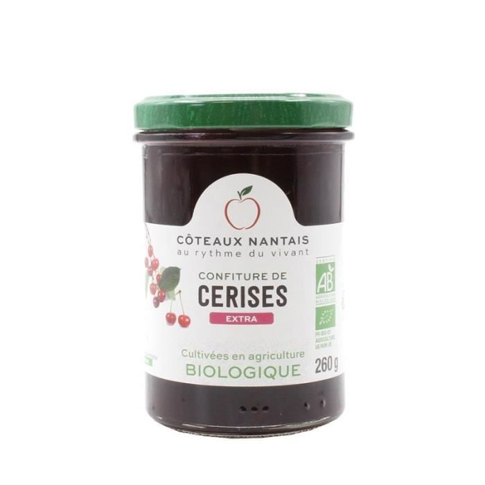 Confiture cerises extra AB 26 Cdiscount Au quotidien