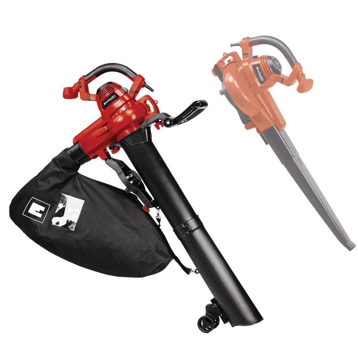 Einhell Aspirateur souffleur de feuilles GC EL 3000 E Sac de ramassage 45 Sangle de portée réglable - vue 3