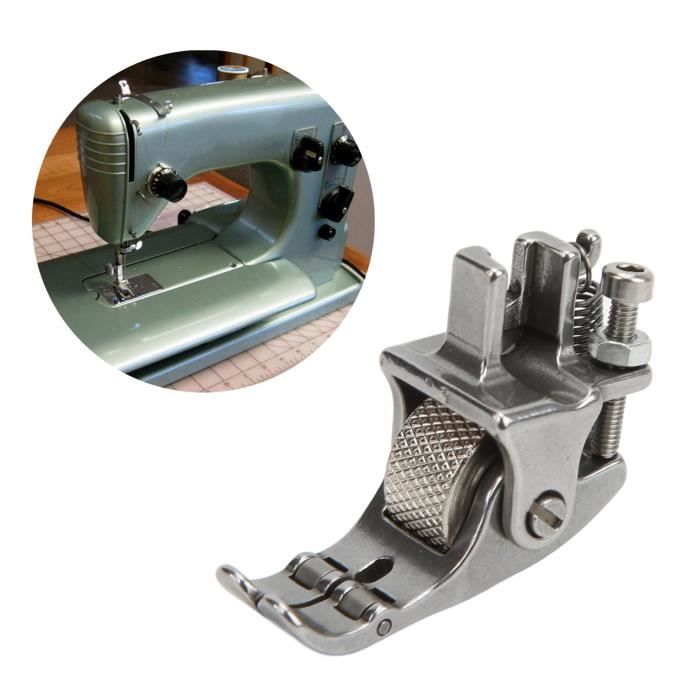 Pied De Biche Rouleau Pour Machine à Coudre - Snap-On Pour Alfa, Singer, Brother, Janome | Coudre Cuir Et Jeans