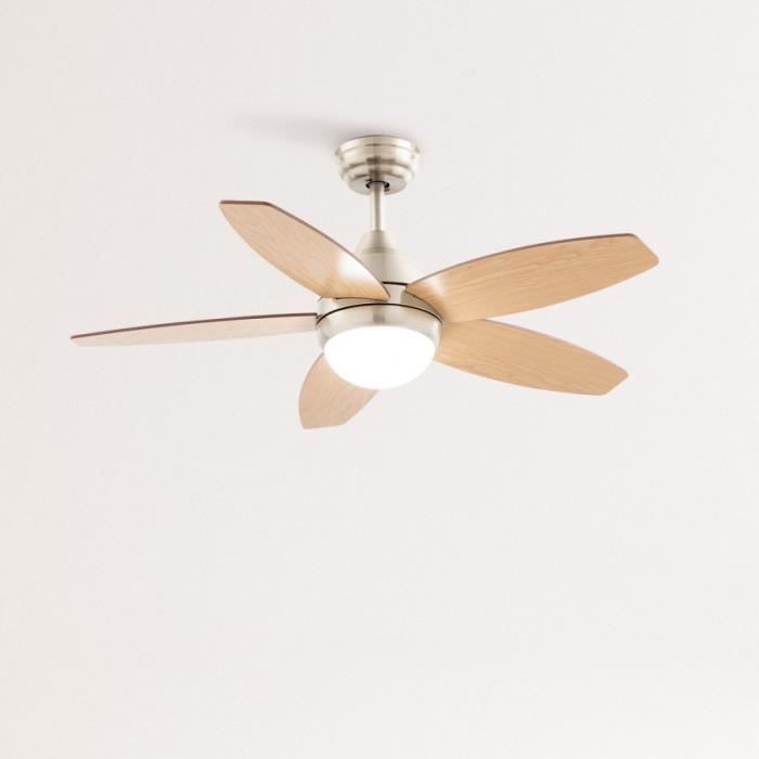 Ventilateur de plafond - Create - WIND FLOWOOD - Silencieux - Ø108 cm - Avec lumière - Create