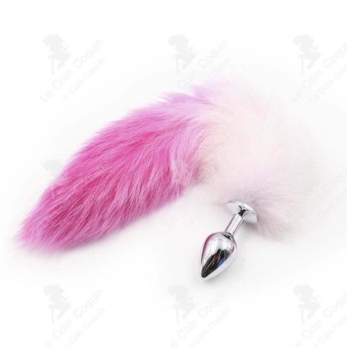 Plug Lapin Blanc Plug Anal Lapin En Mtal Blanc - Queue De Lapin, Sex Toy  Bondage Sextoy Mtal Bondage