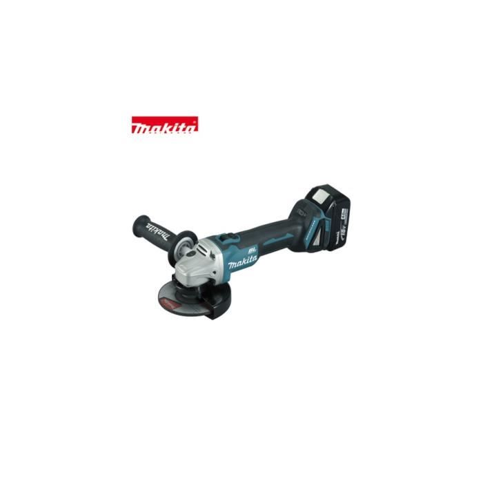 Meuleuse d'angle MAKITA DGA504RMJ Batterie 18V 125mm Métal Professionnelle