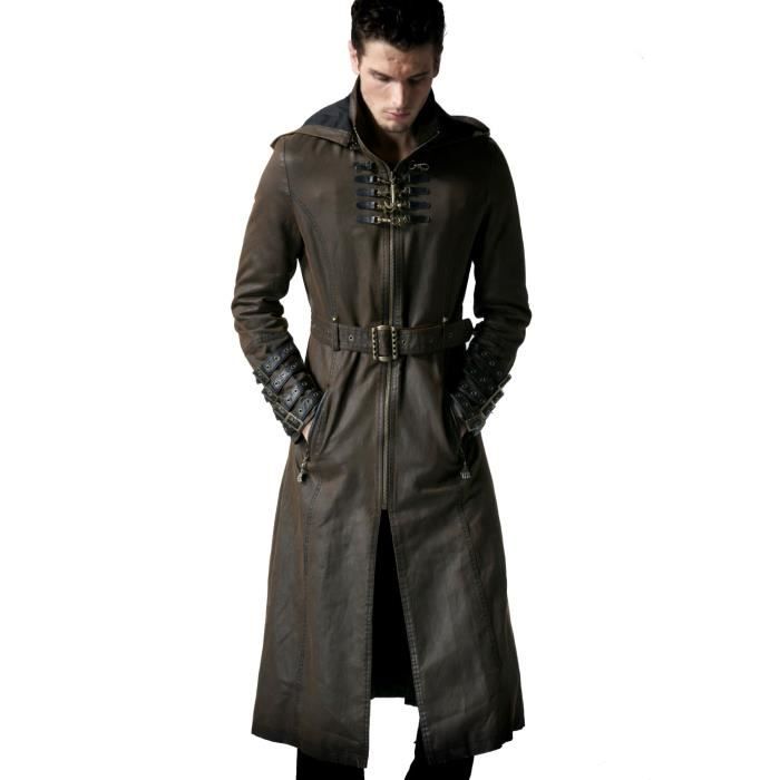 Veste steampunk homme clearance