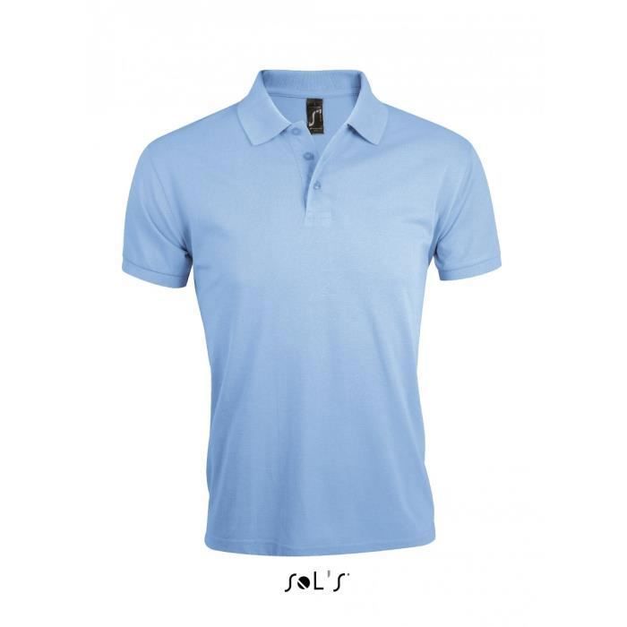 Polo homme shop bleu ciel