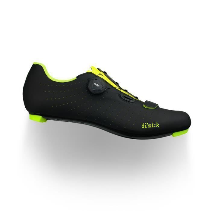 Chaussures v lo Fizik Tempo Overcurve R5 Noir Jaune Fluo