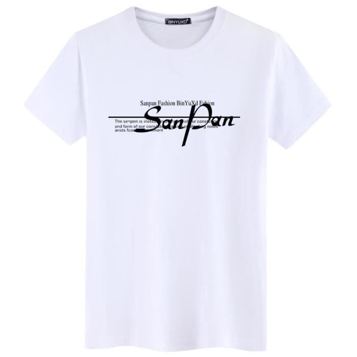 T shirt 2025 homme fashion marque
