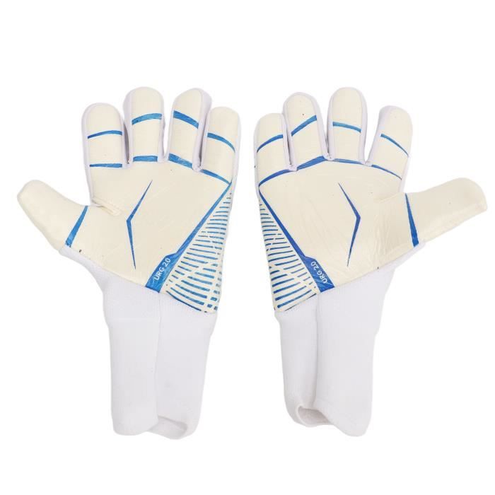 Lot De 2 Gants De Gardien De But Football - Antidérapants, Résistants à L'Abrasion, Vert Fluo Respirants