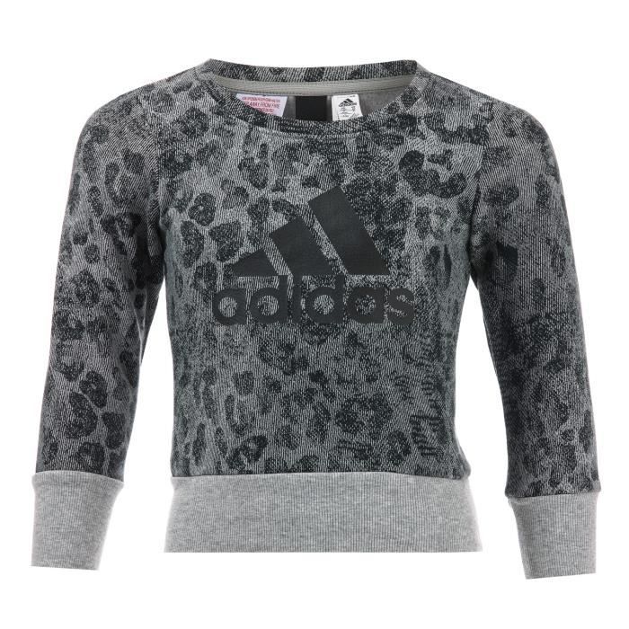 sweat asics fille marron