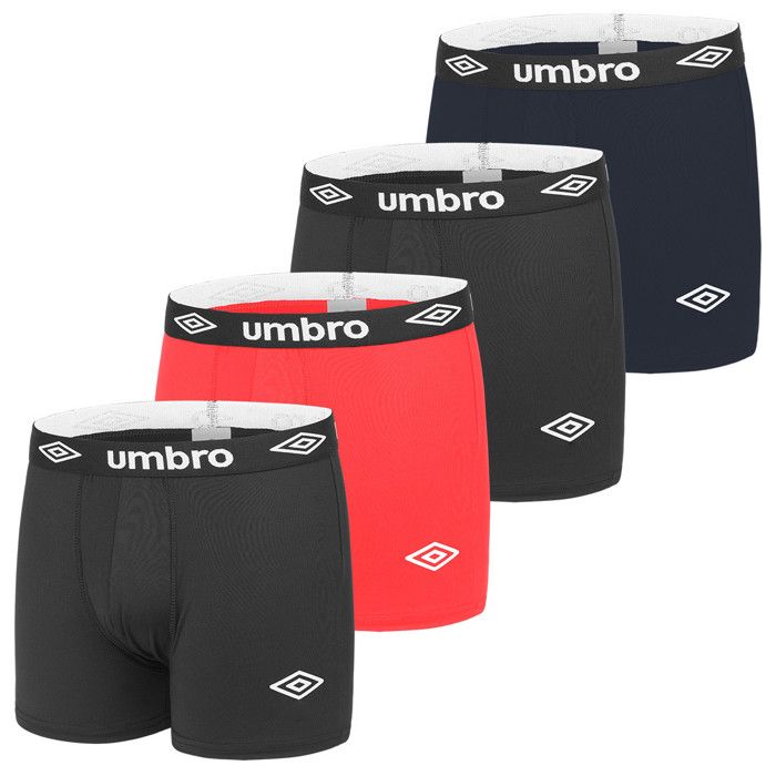 Umbro Boxer homme coton, caleçon homme hypoallergénique, stretch et