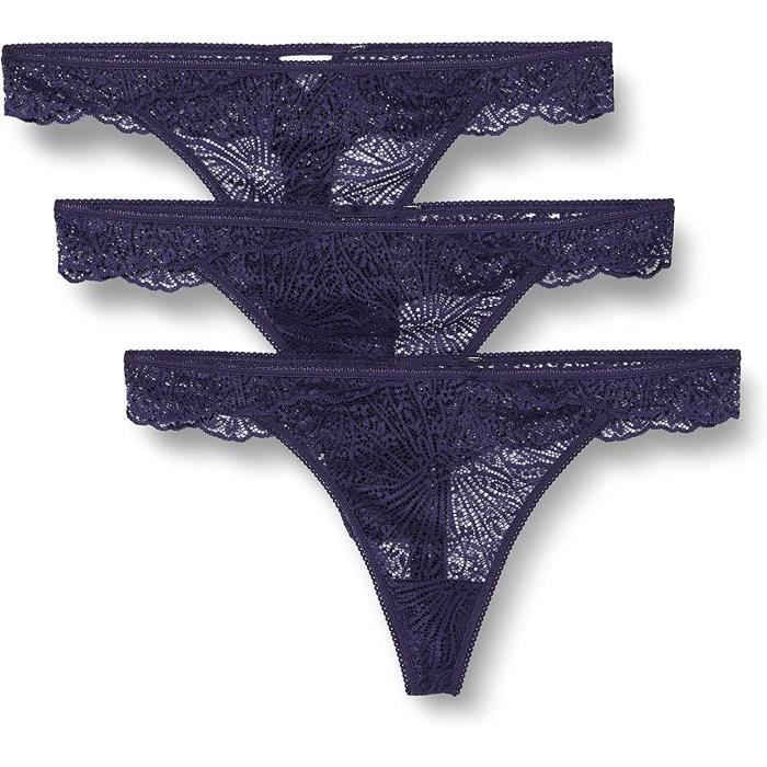 String Dentelle Wonderbra Femme Taille S - Bleu - Neuf Avec étiquettes