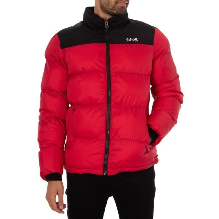 Schott Pour des hommes Doudoune Utah, rouge