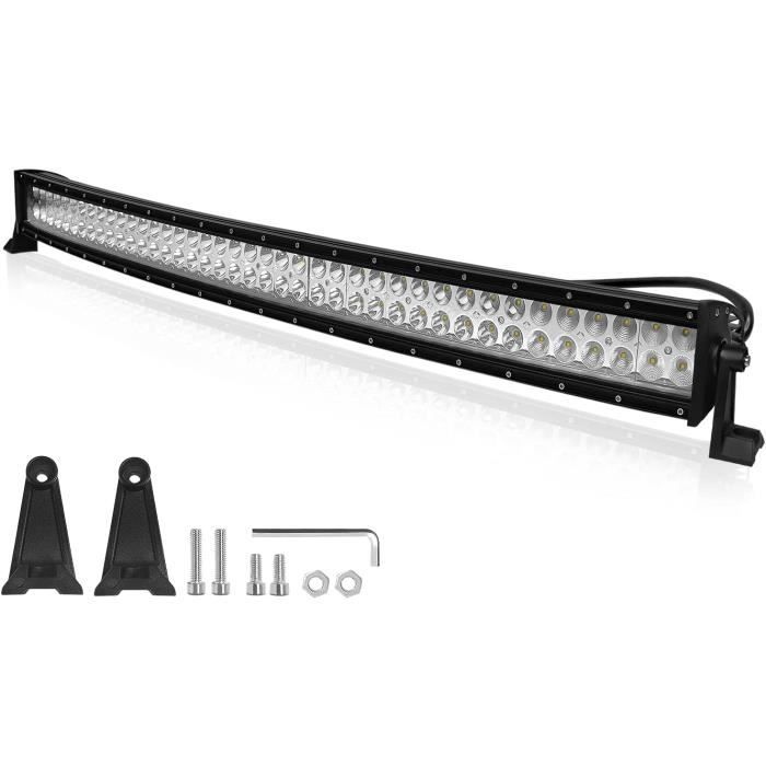 Barre LED Travail 72W 12-60V - 24 LEDs, 2200 Lumens, Pour Voiture Offroad