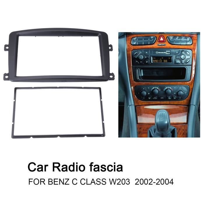 Mercedes Simple Din CD Voiture Radio Stéréo Façade Contour Plaque Adaptateur