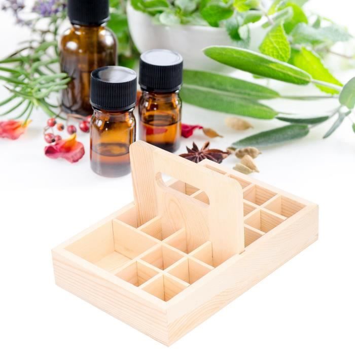 Boîte De Rangement EVA Pour Huiles Essentielles - 63 Fentes - Voyage, Maison - Anti-fuite