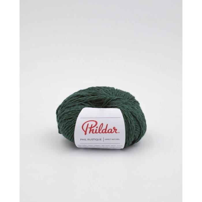 Laine Phildar Pure Et Rustique - 2 Pelotes De 100g, Beige Clair, 80m (aig. 5/6)