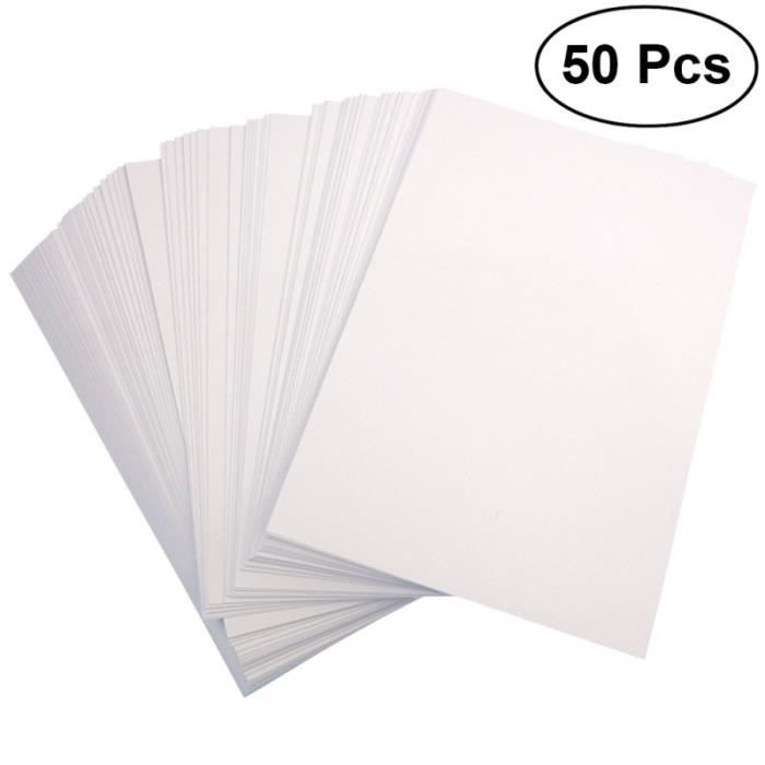 ✓ Apli Papier Photo Mat A4 120g 100 Feuilles couleur Blanc en