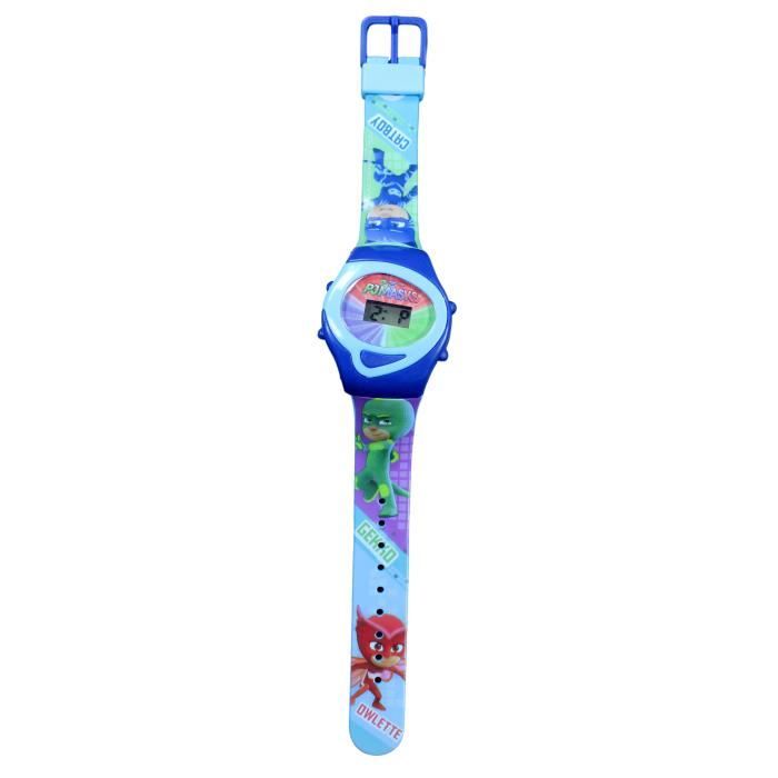 MONTRE ENFANT PYJAMASQUES ZOUZOUS PJ MASKS SACHA AMAYA YOYO BIBOU
