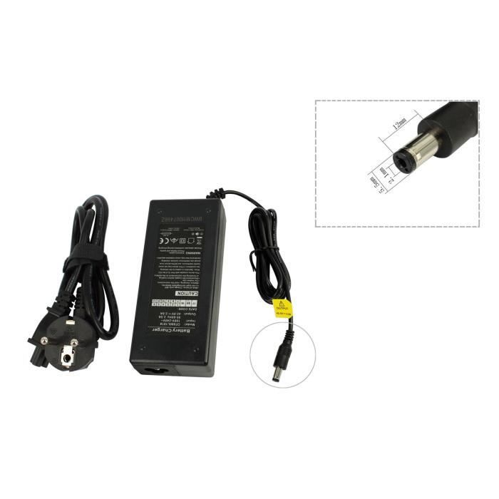 Chargeur batterie vélo électrique 36v online