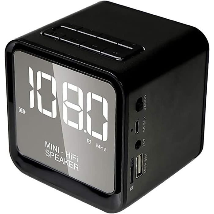Réveil De Chevet Numérique LED Acctim 14313 Noir - Occasion Fonctionnel