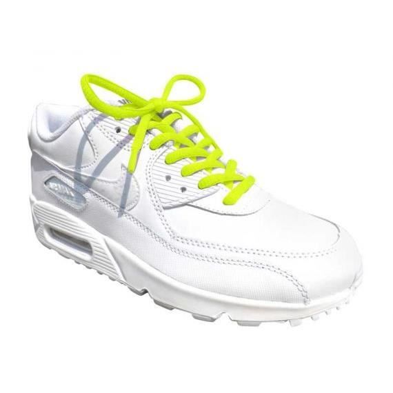 Lacets jaune hot sale fluo nike