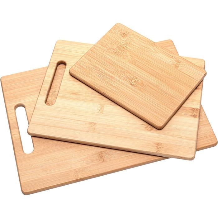 Lot De 2 Planches à Découper En Bambou écologique - Marque 5 Five Simply Smart, Neuves