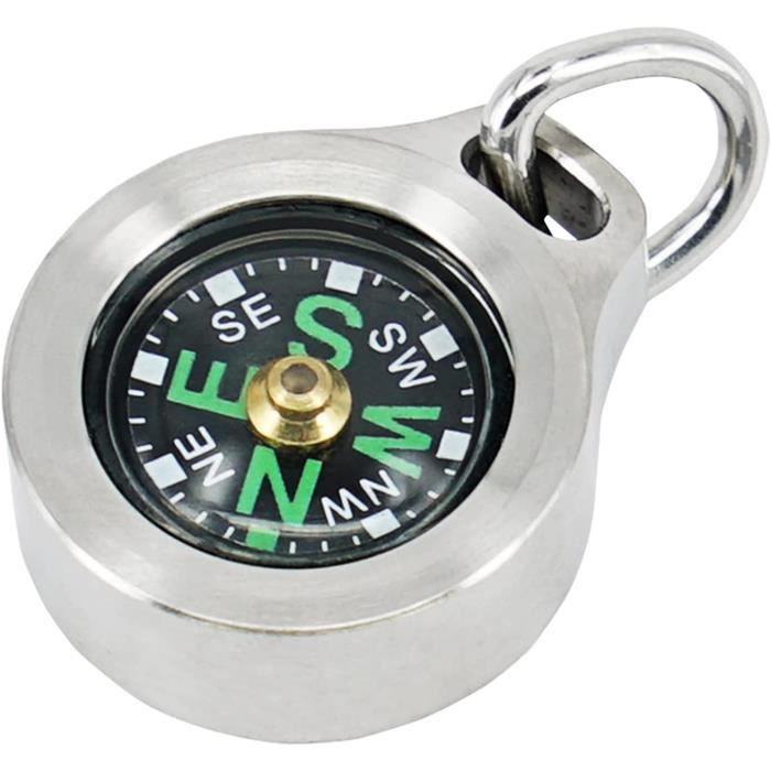 Boussole militaire I Glow In The Dark Dial I Résistant aux chocs I Boussole de niveau | Étanche Pochette de rangement
