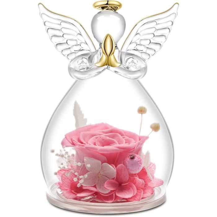Rose Éternelle Sous Cloche - Cadeau Romantique Pour Femme | Saint-Valentin, Fête Des Mères, Anniversaire