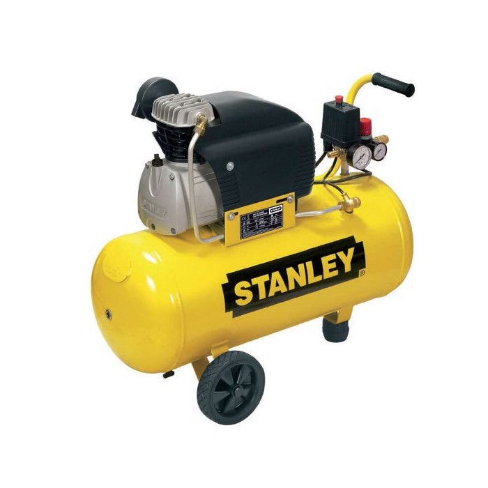 Compresseur 8 bar 2CV Cylindre alu fonte D 210850 Stanley - vue 2
