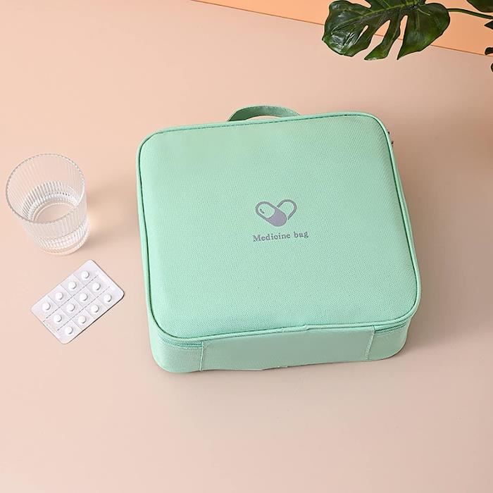 Trousse De Secours Vide Portable - Sac Médical Avec Sangle, Grande Capacité - Pour Maison, Voyage, Bureau