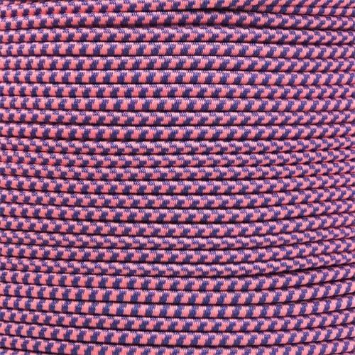 Corde élastique Antichoc Marine 3/4 - 50 Pieds Noir, Qualité Pro, Pour Bateau, Camping, Bricolage
