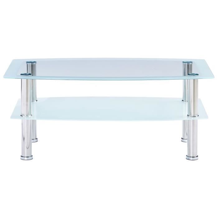 Dessus De Table En Verre Trempé HOMTAKIE - 40x40 Cm, Épaisseur 0.6 Cm, Transparent - Protection Et Décoration Pour Tables