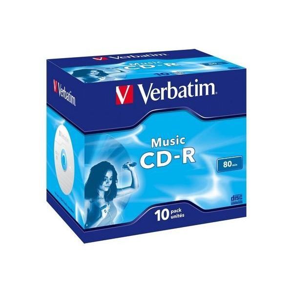 CD Verbatim audio P10 80min MUSIC LIFE PLUS