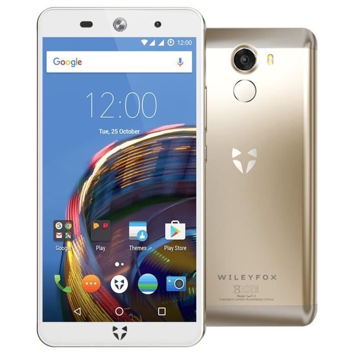 Top achat Téléphone portable Wileyfox Swift 2 16 Go Champagne Doré pas cher Achat Téléphone portable Wileyfox Swift 2 16 Go Champagne Doré pas cher