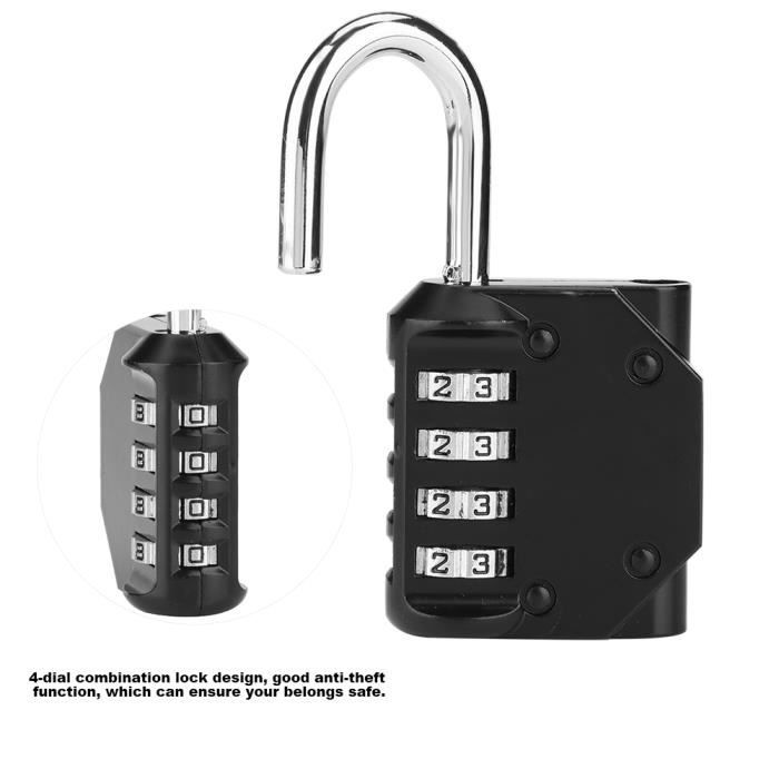 Serrure de trappe à bagages Van Lock noir