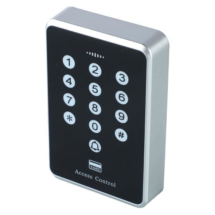 Module Clavier de contrôle d'accès Urmet Alpha stand alone gris 1087/2