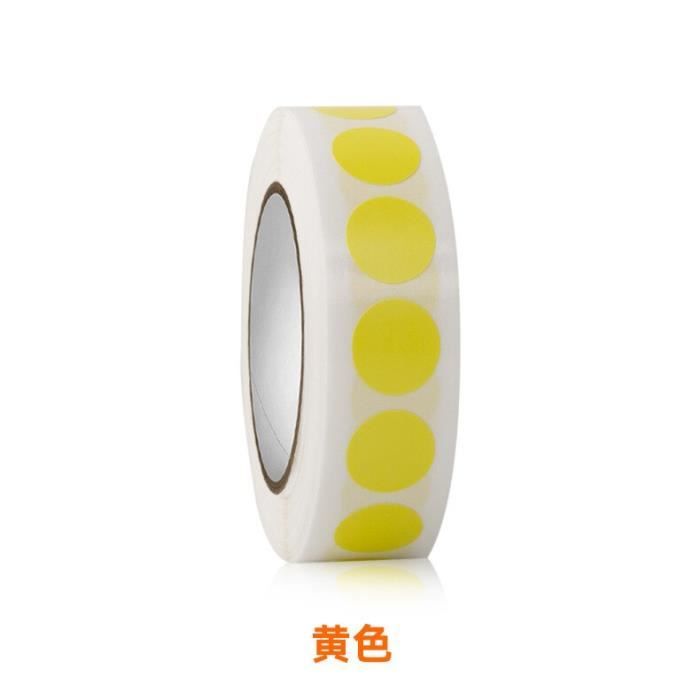 600 étiquettes Autocollantes Rondes Willingood - 4 Couleurs, 38 Mm, Amovibles, Pour Bocaux Mason, Confitures, Cadeaux DIY