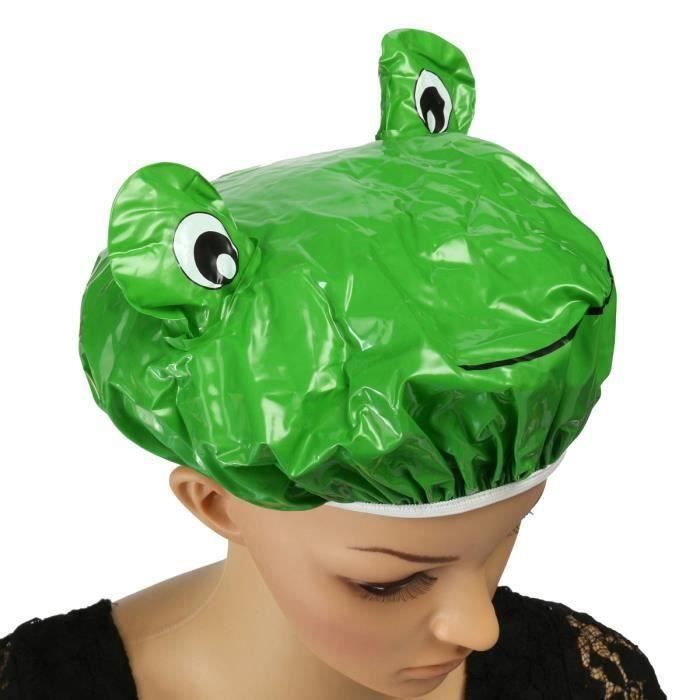 Bonnet de Douche Grenouille QK45099 Cdiscount Au quotidien