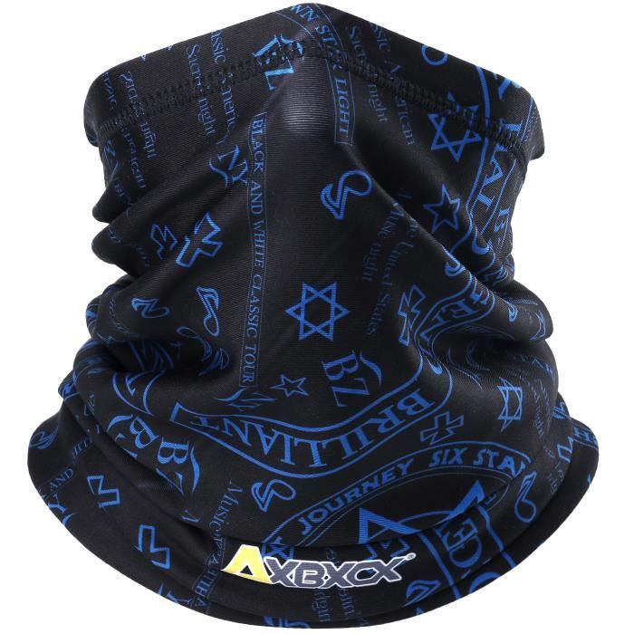 Bandana Tough Headwear 53x53cm - 100% Polyester - Multi-usage (foulard, Accessoire Cheveux, Protection...) - Plusieurs Coloris