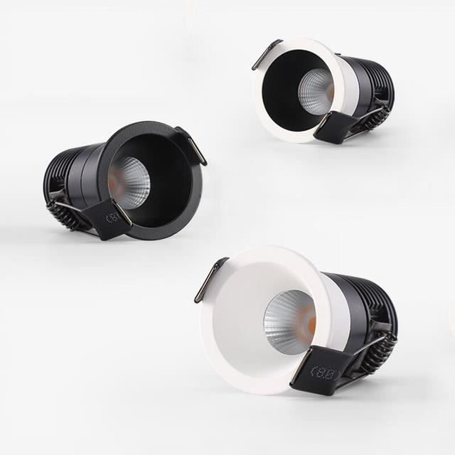 Downlight LED 7 W Knightsbridge Blanc Froid – Encastrable Et Dimmable
