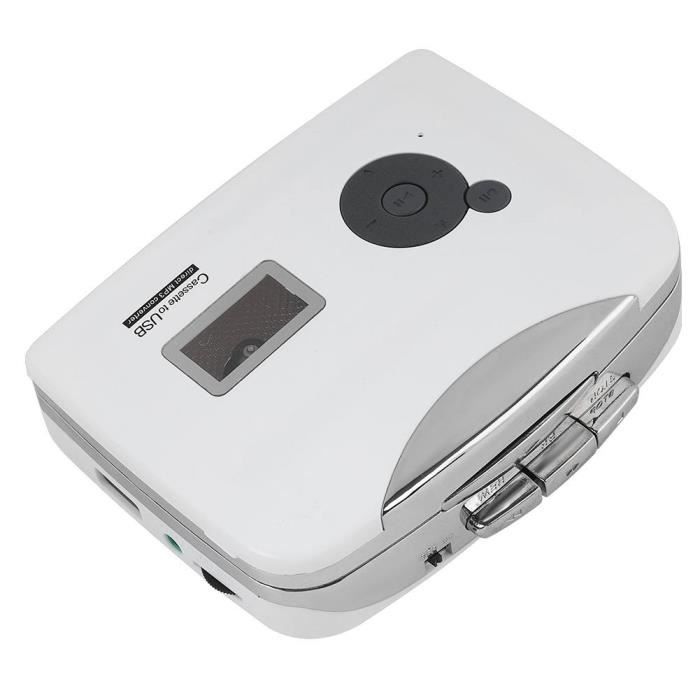 Lecteur De Cassette, Convertisseur De Bande Portable Au Format Audio Mp3 En Cle Usb