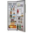 SCHNEIDER SL331IX - Réfrigérateur 1 porte - 323 L - Froid brassé - Distributeur à eau - A+ - L 59,6 x H 174,4 cm - Inox-1