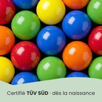 Balles De Piscine à Balles BESPORTBLE – Lot De 100 Balles Plastiques Colorées En Forme D’étoile, 5,5 Cm, Jeu Sensoriel Et Motricité, Intérieur/extérieur