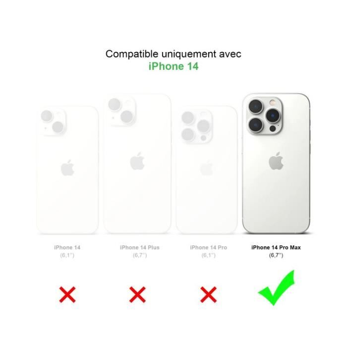 Coque iPhone 14 Pro Max Matelassée Good Luck - Dealy
