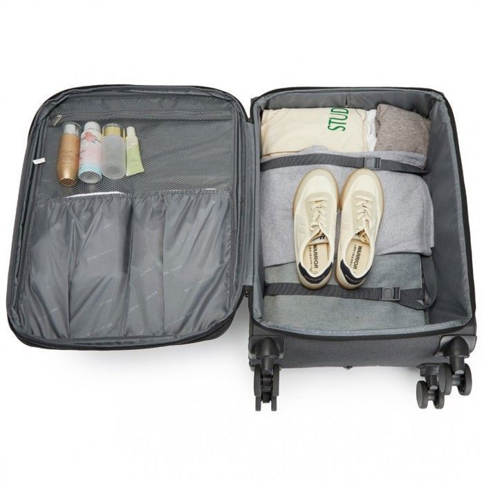 Valise - Platinium Elite Très Grande Souple 4 Roues 83X53X34 Cm