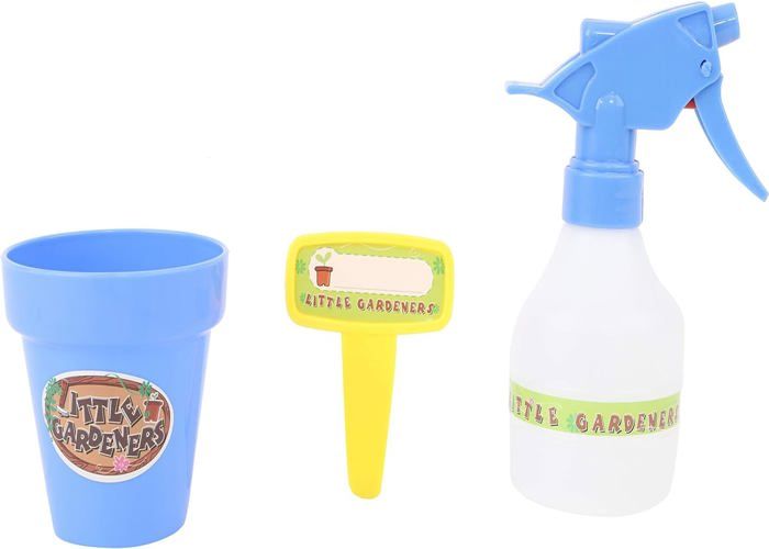 Toyland Little Gardeners – Ensemble De Jardinage 9 Pièces Pour Enfants – Avec Pulvérisateur, Tondeuse, Râteaux Et Pelles, étui De Transport – Dès 3 Ans